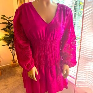 INC (Macy’s) ladies, fuchsia pink dress